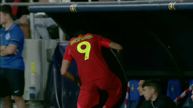 Andrea Compagno și-a vărsat nervii după ce a fost scos de pe teren, în FCSB - Nordsjaelland_16