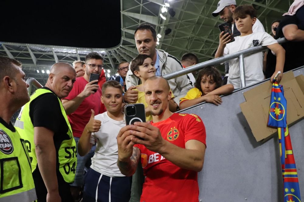 Damjan Djokovic, gest de clasă după FCSB - Nordsjaelland. Cele mai tari imagini din Ghencea_4