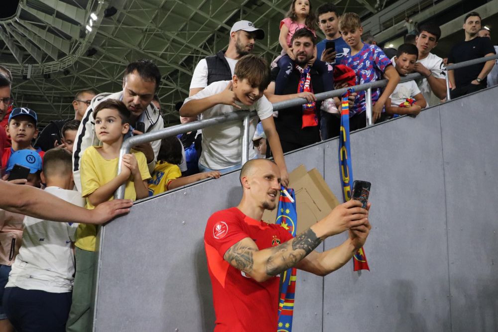 Damjan Djokovic, gest de clasă după FCSB - Nordsjaelland. Cele mai tari imagini din Ghencea_8