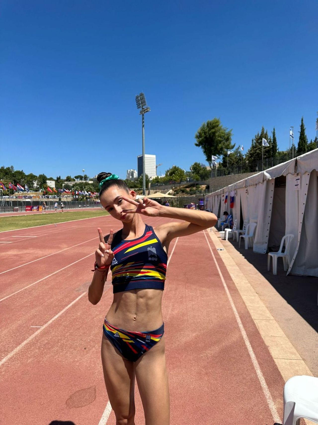 La doar 16 ani, Ștefania Uță a câștigat medalie la Campionatul European Under 20 de atletism de la Ierusalim!_3