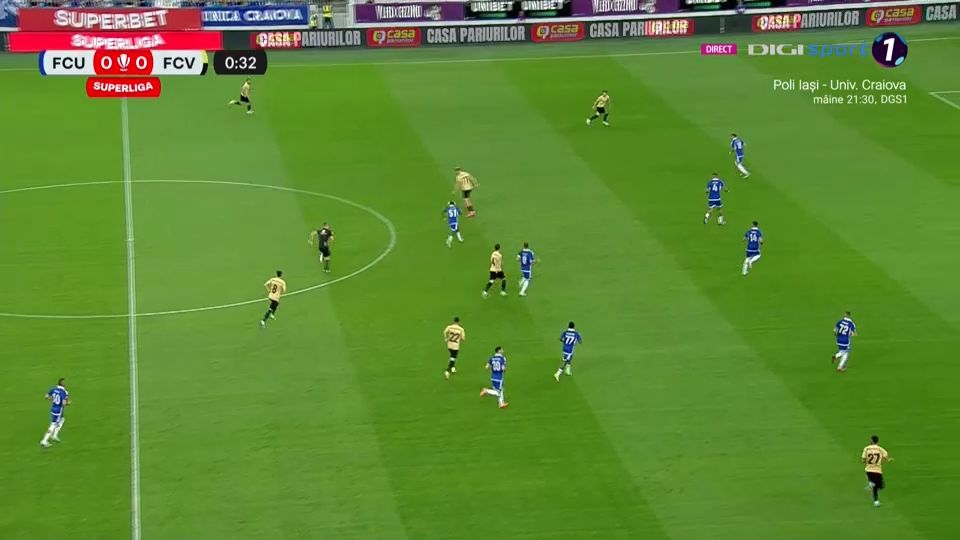 FCU Craiova - FC Voluntari 3-1 | Victorie categorică pentru formația antrenată de Nicolae Dică _2