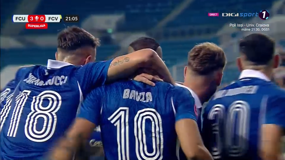 FCU Craiova - FC Voluntari 3-1 | Victorie categorică pentru formația antrenată de Nicolae Dică _8