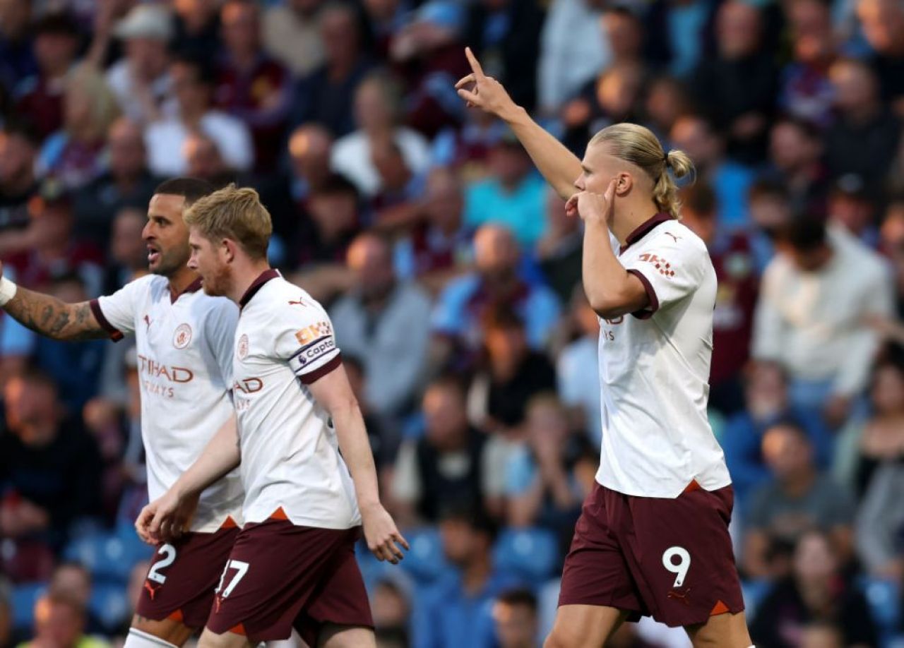 Sezon nou, același Erling Haaland! Starul lui Manchester City a început cursa pentru un nou titlu de golgheter în Premier League_2