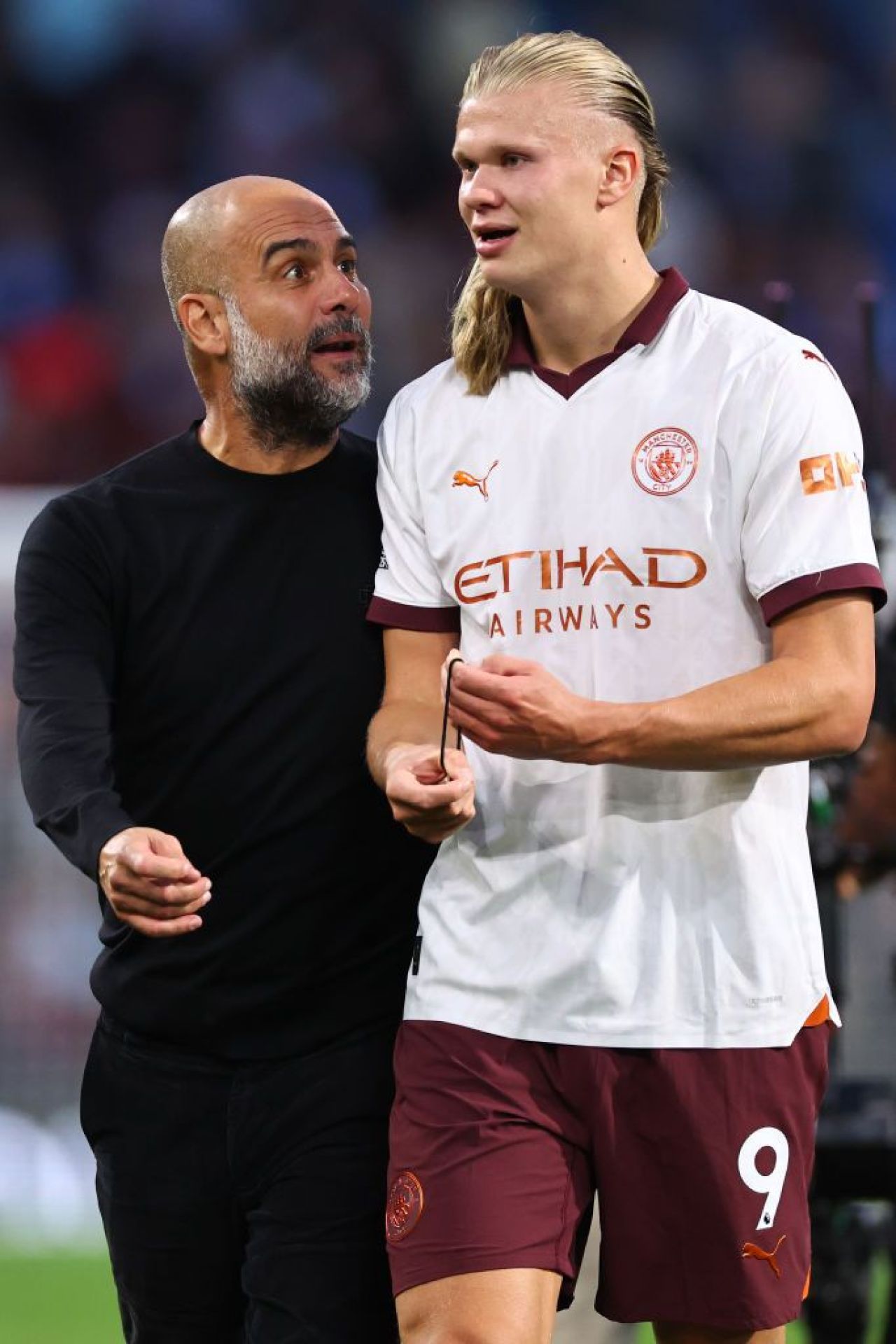 De ce s-a înfuriat Pep Guardiola pe Erling Haaland la pauza meciului cu Burnley: