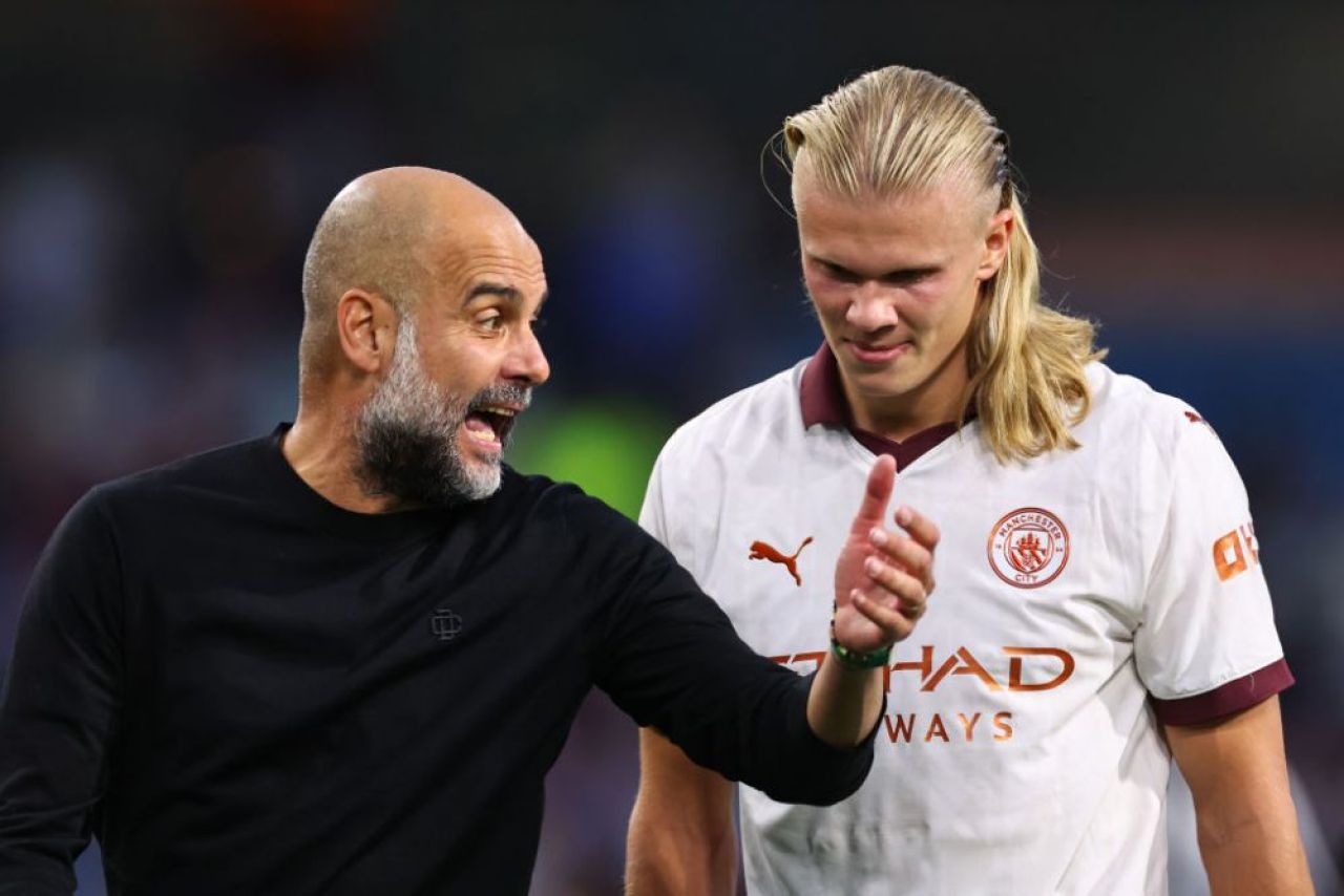 De ce s-a înfuriat Pep Guardiola pe Erling Haaland la pauza meciului cu Burnley: