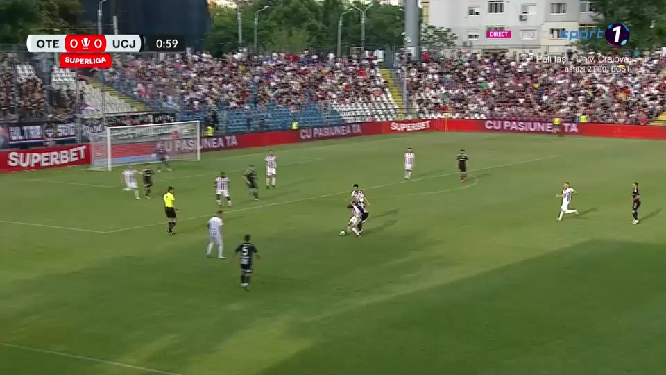 Oțelul Galați - U Cluj 1-1 | Fără victorie în Superligă pentru gazde, după ce au fost egalate în ultimele minute ale jocului _2