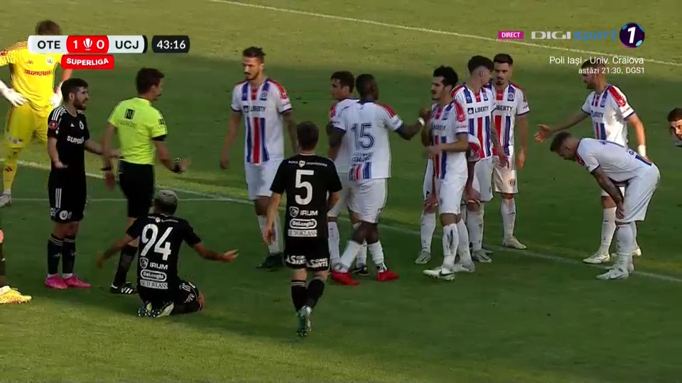 Oțelul Galați - U Cluj 1-1 | Fără victorie în Superligă pentru gazde, după ce au fost egalate în ultimele minute ale jocului _3