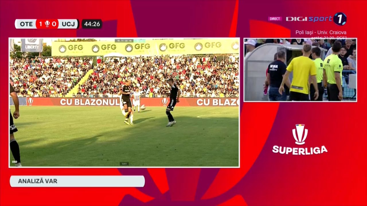 Oțelul Galați - U Cluj 1-1 | Fără victorie în Superligă pentru gazde, după ce au fost egalate în ultimele minute ale jocului _5