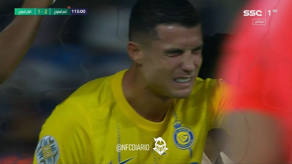 Cristiano Ronaldo, &icirc;n lacrimi: accidentare la meciul care i-a adus primul trofeu la Al Nassr
