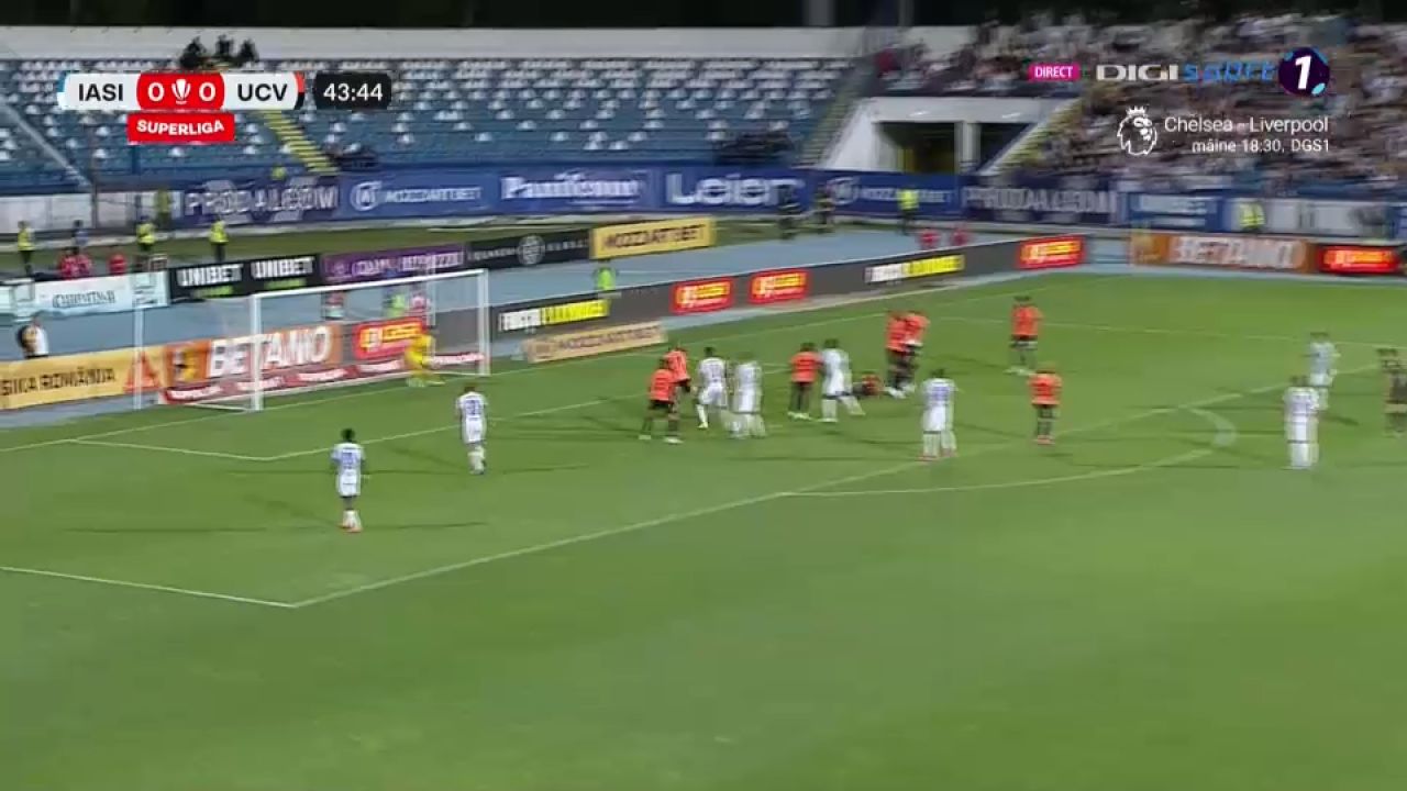 Poli Iași - Universitatea Craiova 1-4 | Oltenii rămân neînvinși în Superligă și se apropie la un punct de FCSB_4