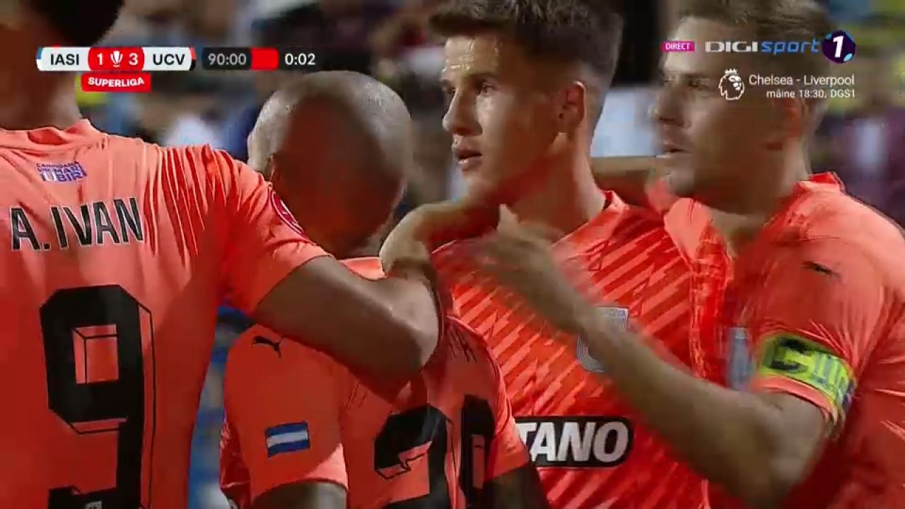 Poli Iași - Universitatea Craiova 1-4 | Oltenii rămân neînvinși în Superligă și se apropie la un punct de FCSB_10