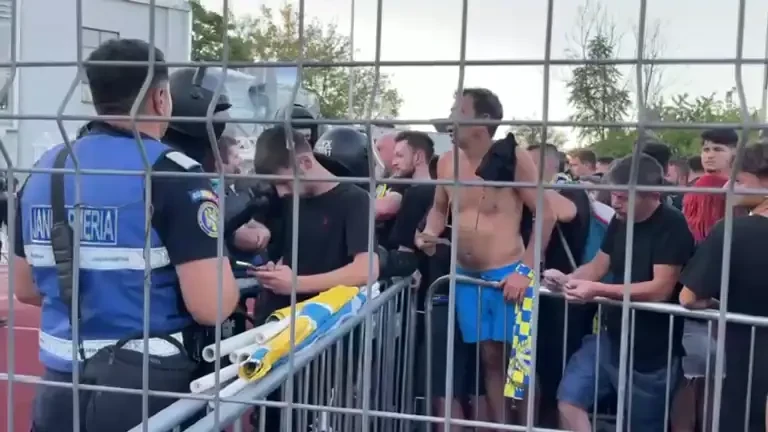 Fanii Petrolului nu sunt lăsați să intre &icirc;n Giulești (13.08.2023)