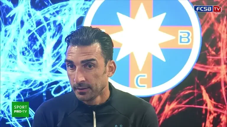 Conferință FCSB, înaintea confruntării cu FC Nordsjaelland (16/08/2023)