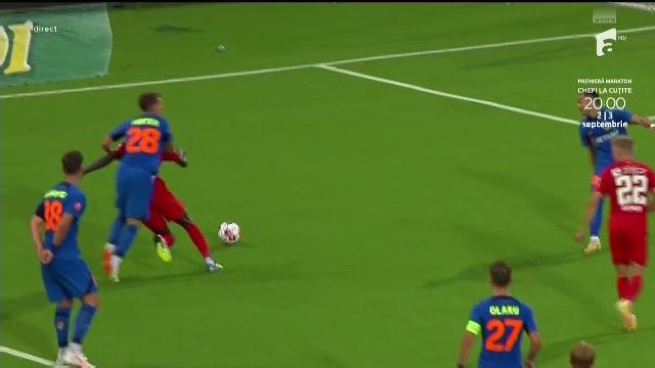 Reacții dure în Danemarca după penalty-ul scos de Nordsjaelland cu FCSB: