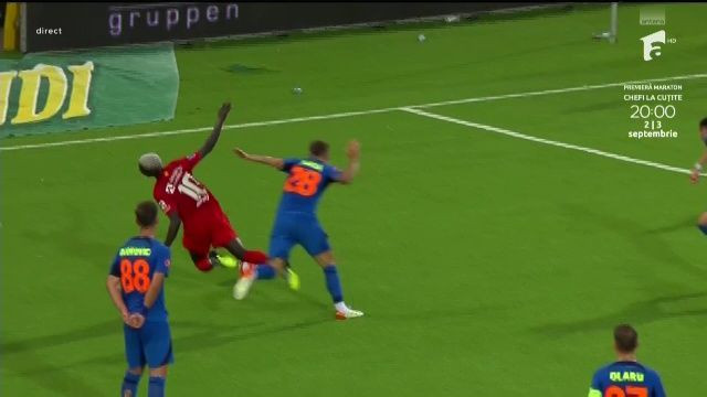 Reacții dure în Danemarca după penalty-ul scos de Nordsjaelland cu FCSB: 
