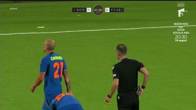 Chiricheș, ce gafeur! Două galbene absolut stupide văzute în Nordsjaelland - FCSB_4