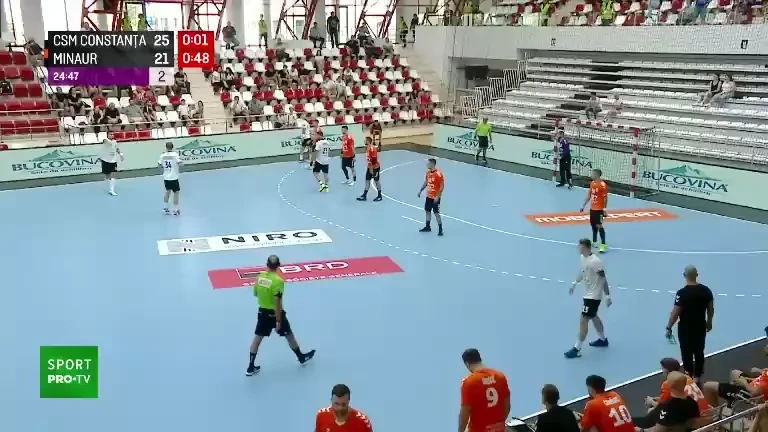 CSM Constanța - CS Minaur Baia Mare: ultimele cinci minute