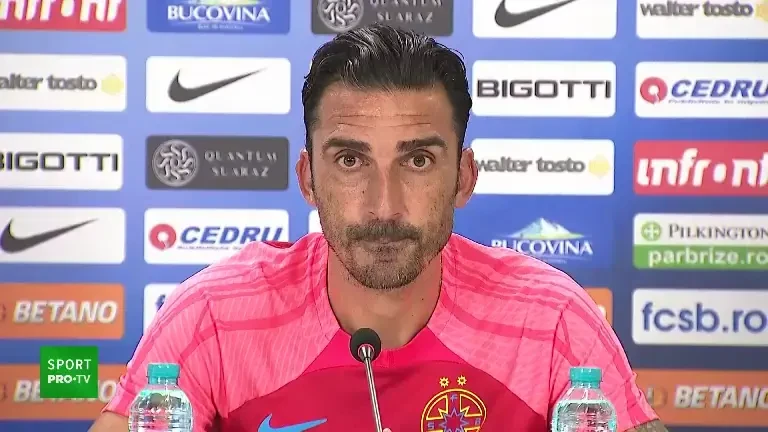 Conferința de presă a lui Elias Charalambous înainte de meciul cu Poli Iași (19.08.2023)