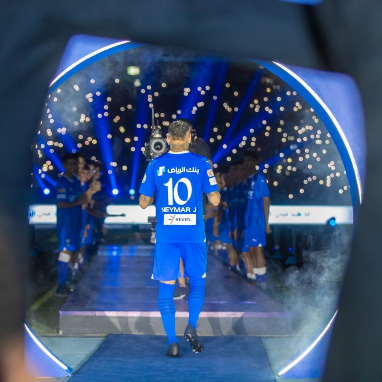 UPDATE Neymar i-a luat fața lui Ronaldo! Prezentare istorică pentru brazilian la Al Hilal: cerul a fost luminat cu chipul său_4