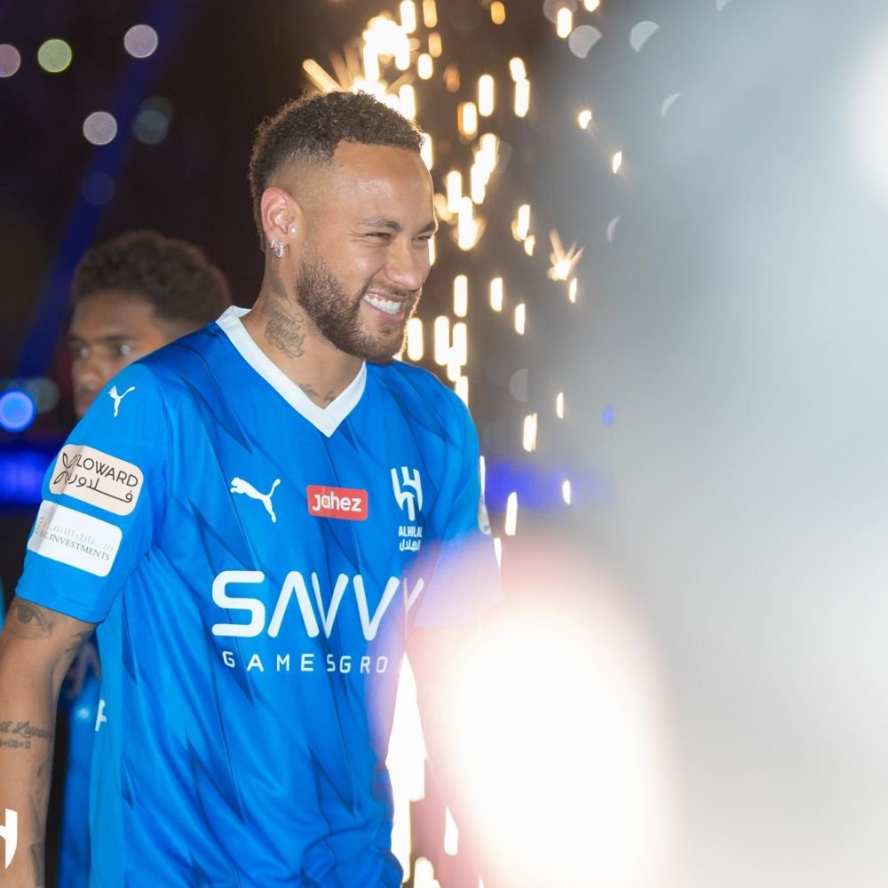 UPDATE Neymar i-a luat fața lui Ronaldo! Prezentare istorică pentru brazilian la Al Hilal: cerul a fost luminat cu chipul său_6