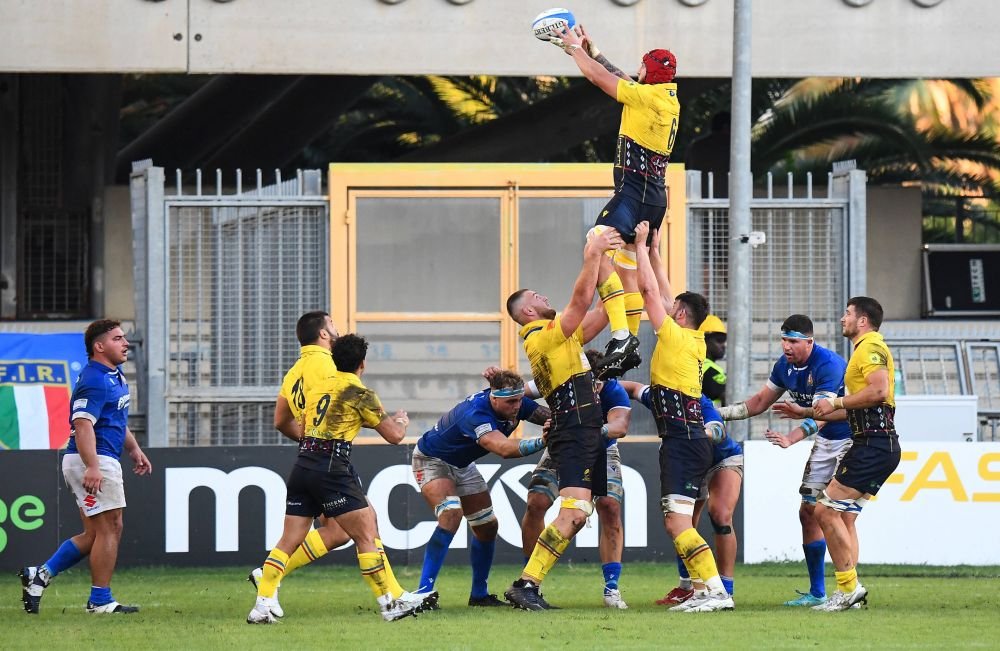 &Icirc;ncă un insucces pentru naționala de rugby &icirc;naintea participării la Cupa Mondială. A fost surclasată categoric de Italia