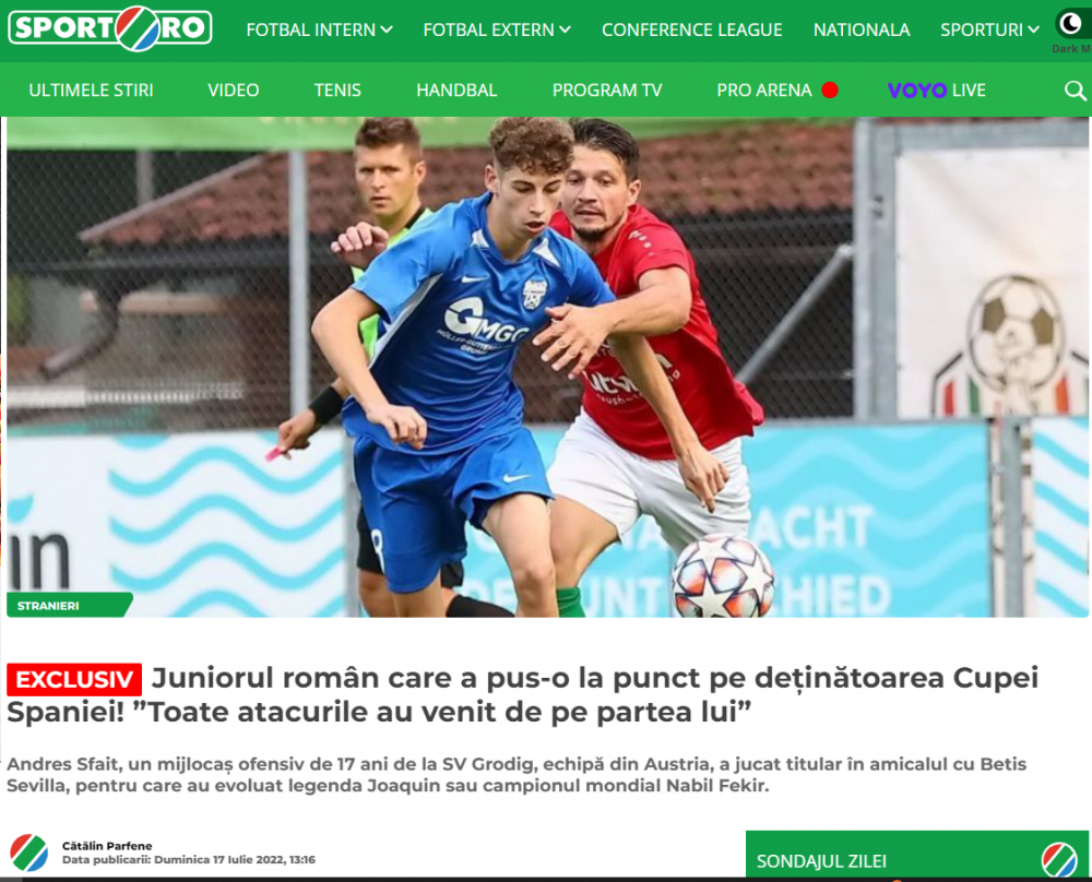 După lunga așteptare, iată prima convocare! Trei fotbaliști prezentați &icirc;n exclusivitate de Sport.ro au fost, &icirc;n sf&acirc;rșit, chemați la echipa națională