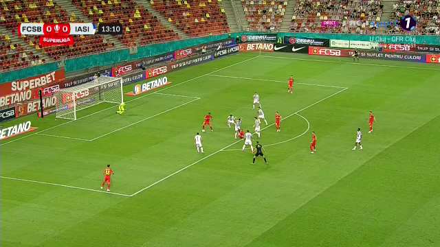 Incredibil! Andrea Compagno, ratare monumentală în FCSB - Poli Iași_4