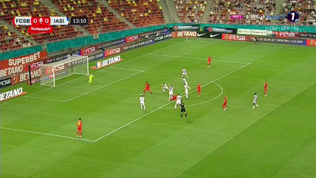Incredibil! Andrea Compagno, ratare monumentală în FCSB - Poli Iași_5