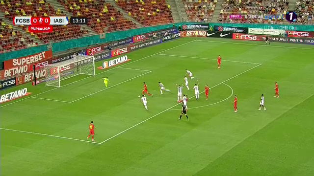 Incredibil! Andrea Compagno, ratare monumentală în FCSB - Poli Iași_7