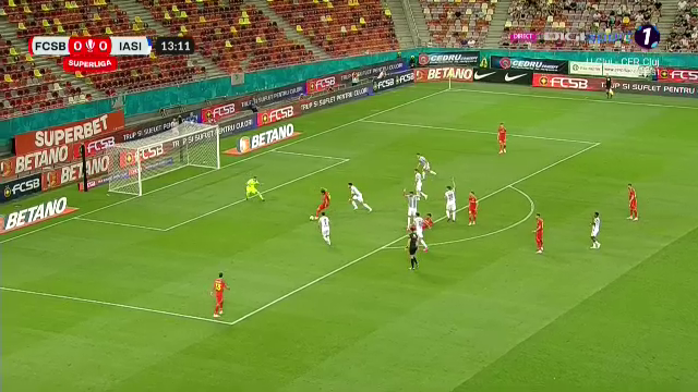 Incredibil! Andrea Compagno, ratare monumentală în FCSB - Poli Iași_8