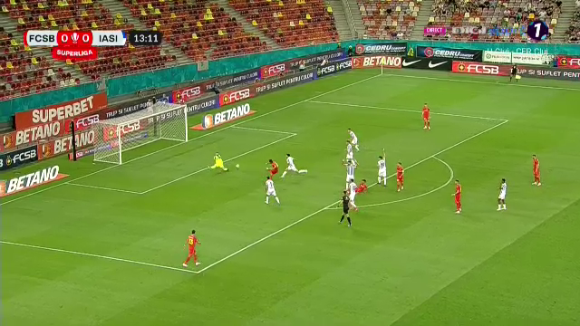Incredibil! Andrea Compagno, ratare monumentală în FCSB - Poli Iași_9