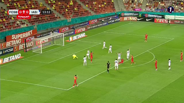 Incredibil! Andrea Compagno, ratare monumentală în FCSB - Poli Iași_14