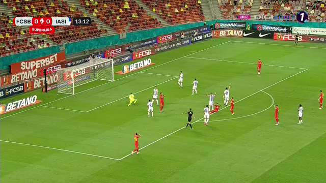 Incredibil! Andrea Compagno, ratare monumentală în FCSB - Poli Iași_15