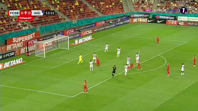 Incredibil! Andrea Compagno, ratare monumentală în FCSB - Poli Iași_16