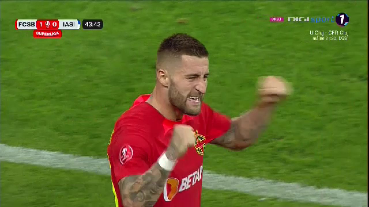 FCSB - Poli Iași 2-1 | Roș-albaștrii tremură pe final, dar cuceresc toate cele trei puncte_4