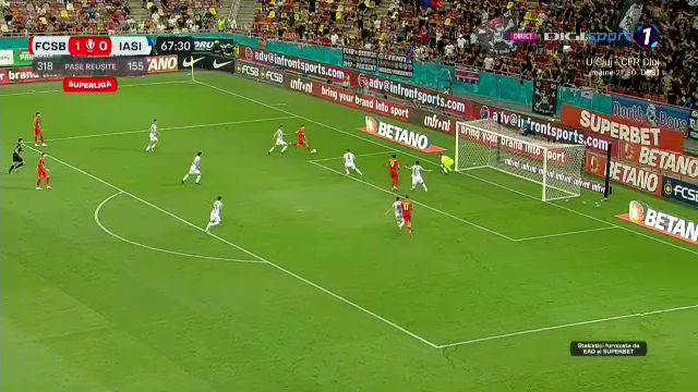 FCSB - Poli Iași 2-1 | Roș-albaștrii tremură pe final, dar cuceresc toate cele trei puncte_6