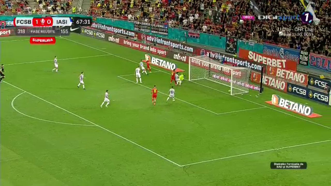 Cum a înscris Darius Olaru în FCSB - Poli Iași_9