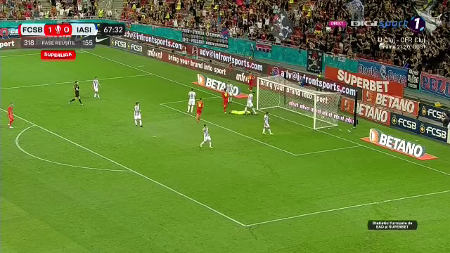 Cum a înscris Darius Olaru în FCSB - Poli Iași_16