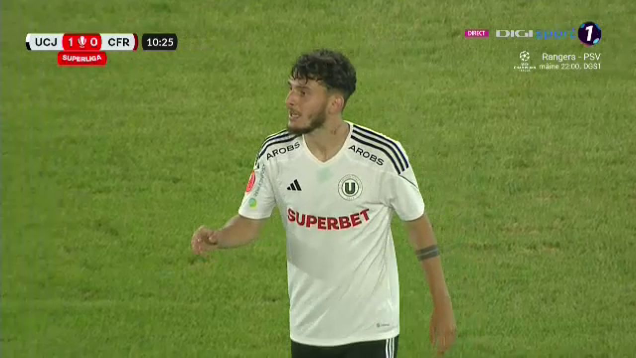 'U' Cluj - CFR Cluj 3-4 | Oaspeții câștigă derby-ul din Ardeal, un adevărat thriller_4
