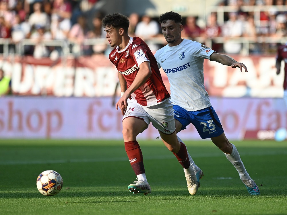 Cum s-a simțit Andrei Borza la debutul pe Giulești