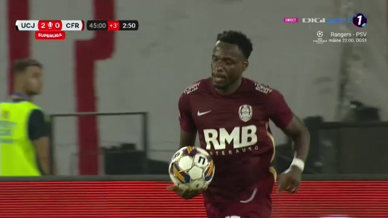 'U' Cluj - CFR Cluj 3-4 | Oaspeții câștigă derby-ul din Ardeal, un adevărat thriller_10