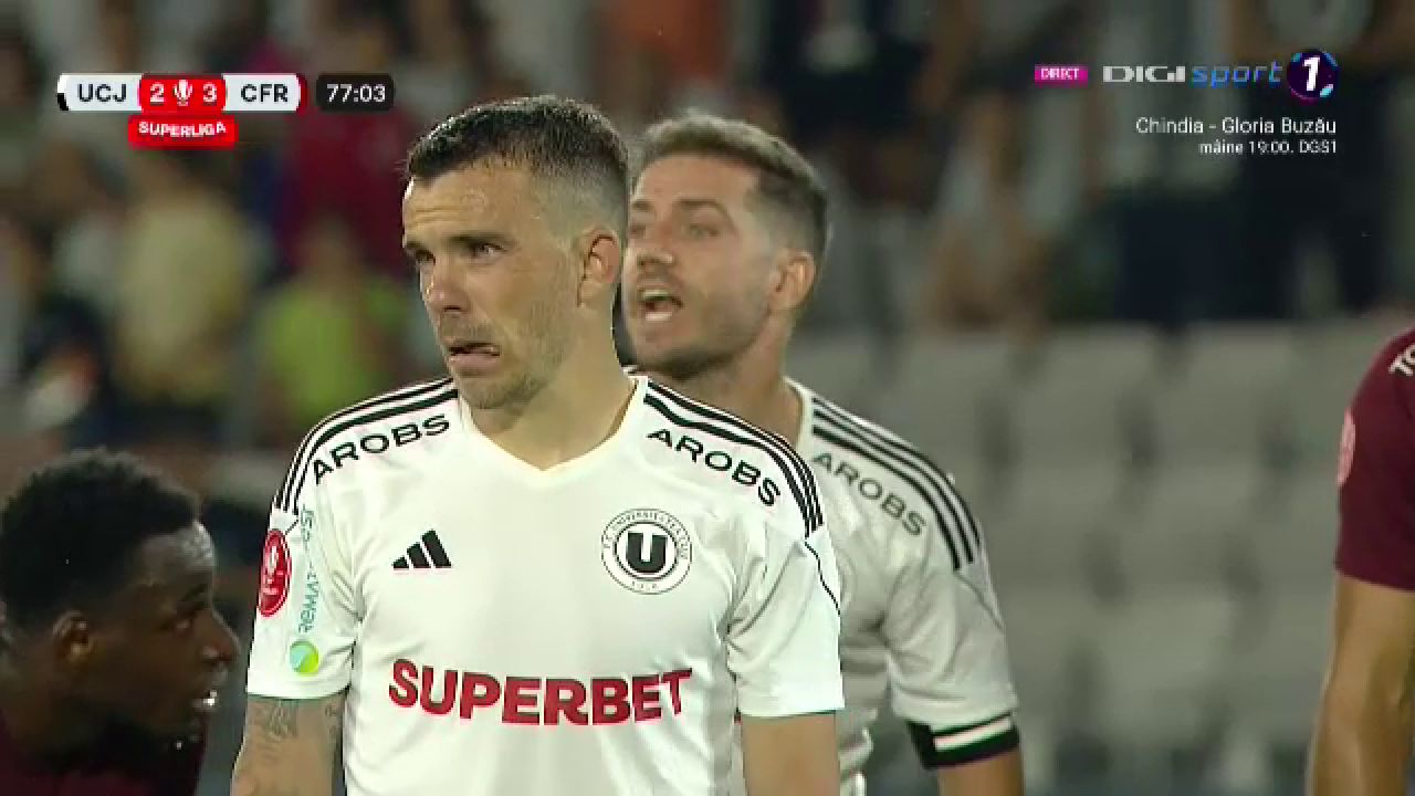 'U' Cluj - CFR Cluj 3-4 | Oaspeții câștigă derby-ul din Ardeal, un adevărat thriller_13