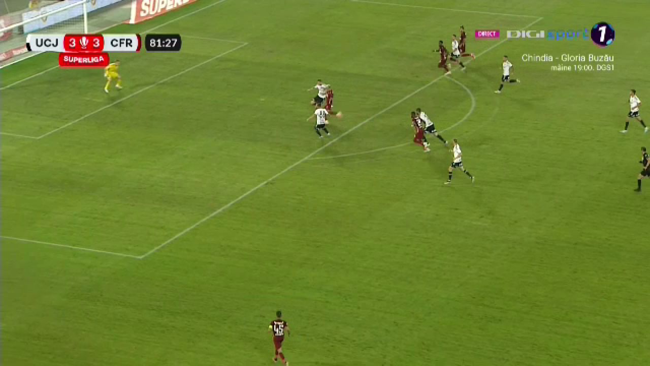 'U' Cluj - CFR Cluj 3-4 | Oaspeții câștigă derby-ul din Ardeal, un adevărat thriller_15