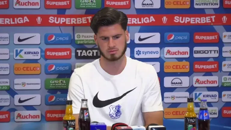 Tudor Băluță, conferință de presă &icirc;nainte de Farul - HJK (joi, 20:00, Pro Arena și VOYO)