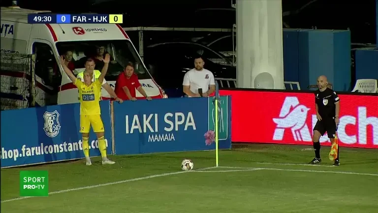 Farul - HJK Helsinki | Min. 50: GOL Helsinki!