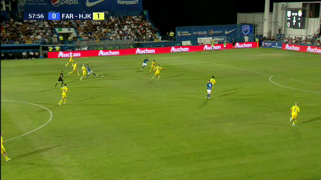 Constantin Budescu, pasă sclipitoare de gol &icirc;n Farul - HJK! (Pro Arena VOYO)