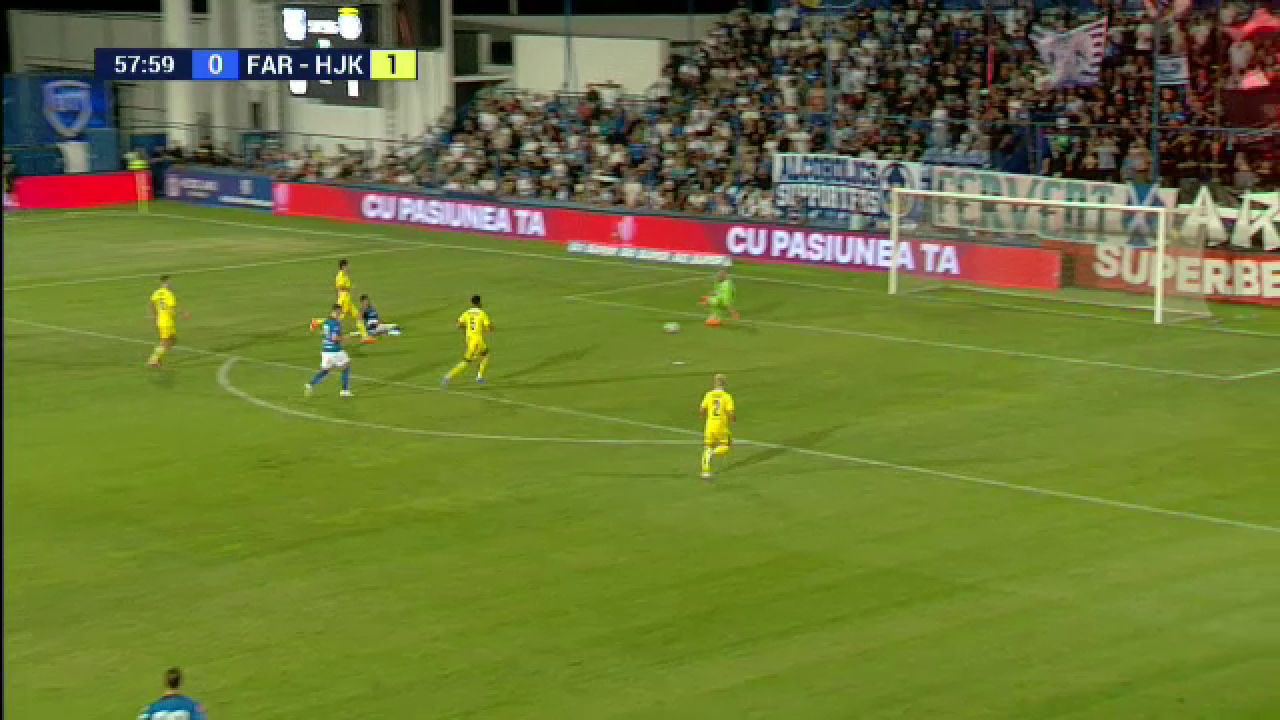 Constantin Budescu, pasă sclipitoare de gol în Farul - HJK! (Pro Arena & VOYO)_12