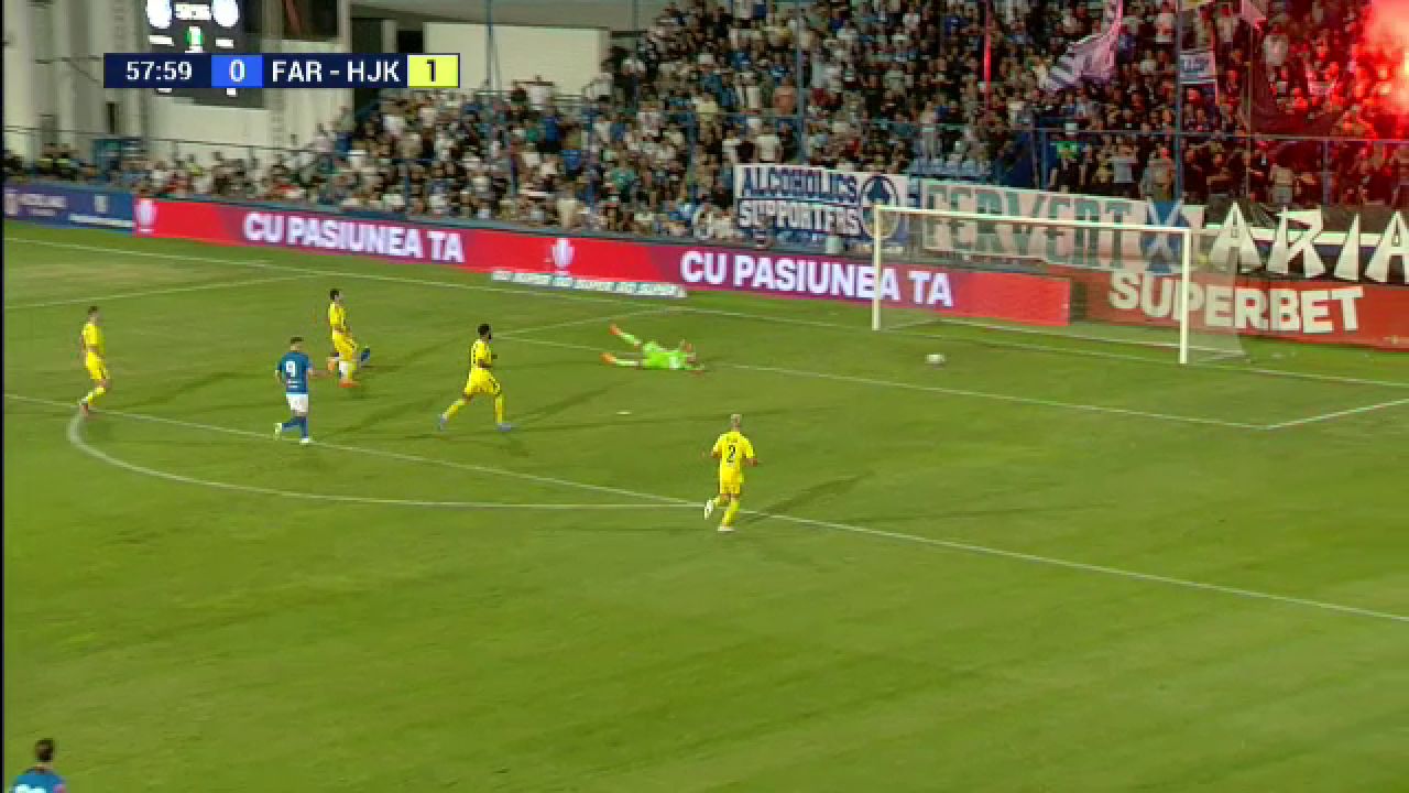 Constantin Budescu, pasă sclipitoare de gol în Farul - HJK! (Pro Arena & VOYO)_14