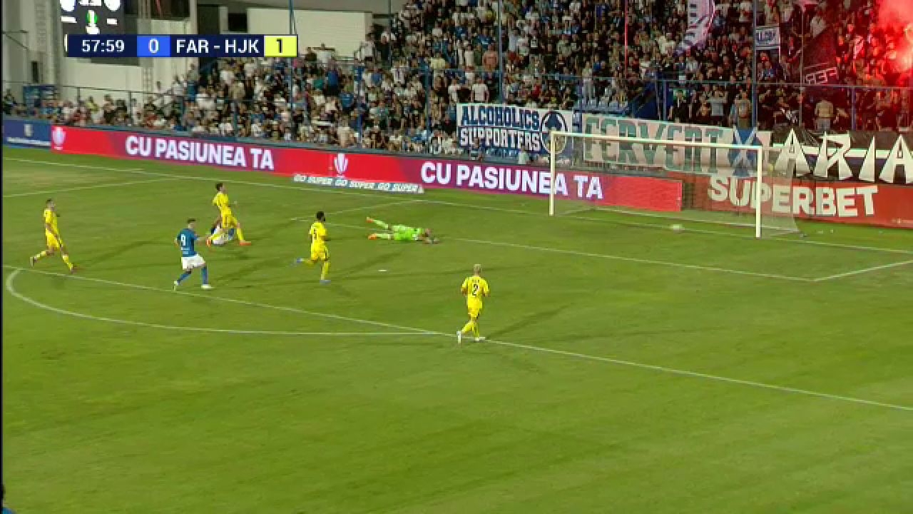 Constantin Budescu, pasă sclipitoare de gol în Farul - HJK! (Pro Arena & VOYO)_15