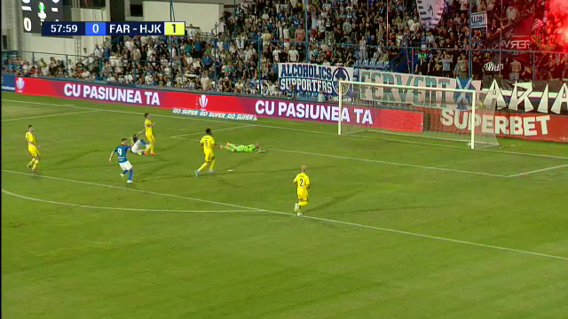 Constantin Budescu, pasă sclipitoare de gol în Farul - HJK! (Pro Arena & VOYO)_16
